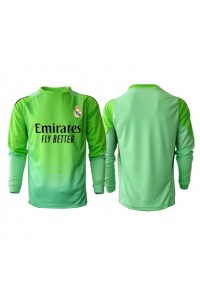 Real Madrid Maalivahti Jalkapallovaatteet Vieraspaita 2025-26 Pitkähihainen